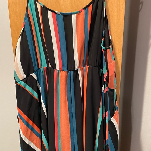 Torrid 3 sleeveless midi dress with flattering lines - Picture 5 of 5